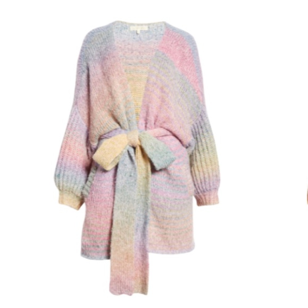 RARE Loveshackfancy Ombré Cardigan Sweater - Picture 8 of 16